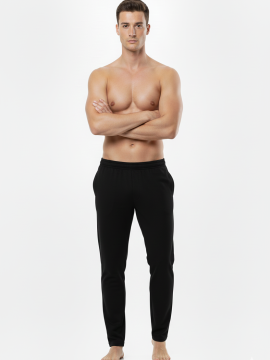 ΦΟΡΜΑ ΑΝΔΡΙΚΗ ΛΕΠΤΗ ΧΩΡΙΣ ΛΑΣΤΙΧΟ - ΜΑΥΡΟ