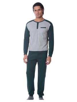 ΕΛΛΗΝΙΚΗ ΑΝΔΡΙΚΗ ΧΕΙΜΕΡΙΝΗ ΠΥΤΖΑΜΑ ΜΕ ΛΑΣΤΙΧΟ - ΚΥΠΑΡΙΣΣΙ