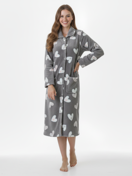 ΓΥΝΑΙΚΕΙΑ ΡΟΜΠΑ ΦΛΙΣ ΜΕ ΚΟΥΜΠΙΑ & ΚΑΡΔΟΥΛΕΣ - ΓΚΡΙ