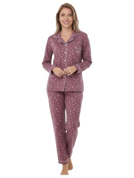 ΓΥΝΑΙΚΕΙΑ ΒΑΜΒΑΚΕΡΗ ΠΥΤΖΑΜΑ ΜΕ ΚΟΥΜΠΙΑ - ΚΑΡΔΟΥΛΕΣ ΜΩΒ