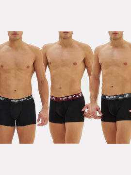 Apple Boxer Ανδρικά Μποξεράκια 3Pack APP-0114965-1