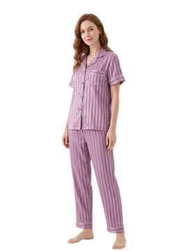 ΓΥΝΑΙΚΕΙΑ ΣΑΤΕΝ ΠΥΤΖΑΜΑ - ΡΟΖ